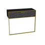 Hanah Home Aparador Polka - Black con patrón de mármol
